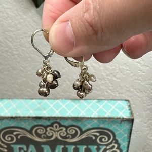 Dangle Cluster Earrings
